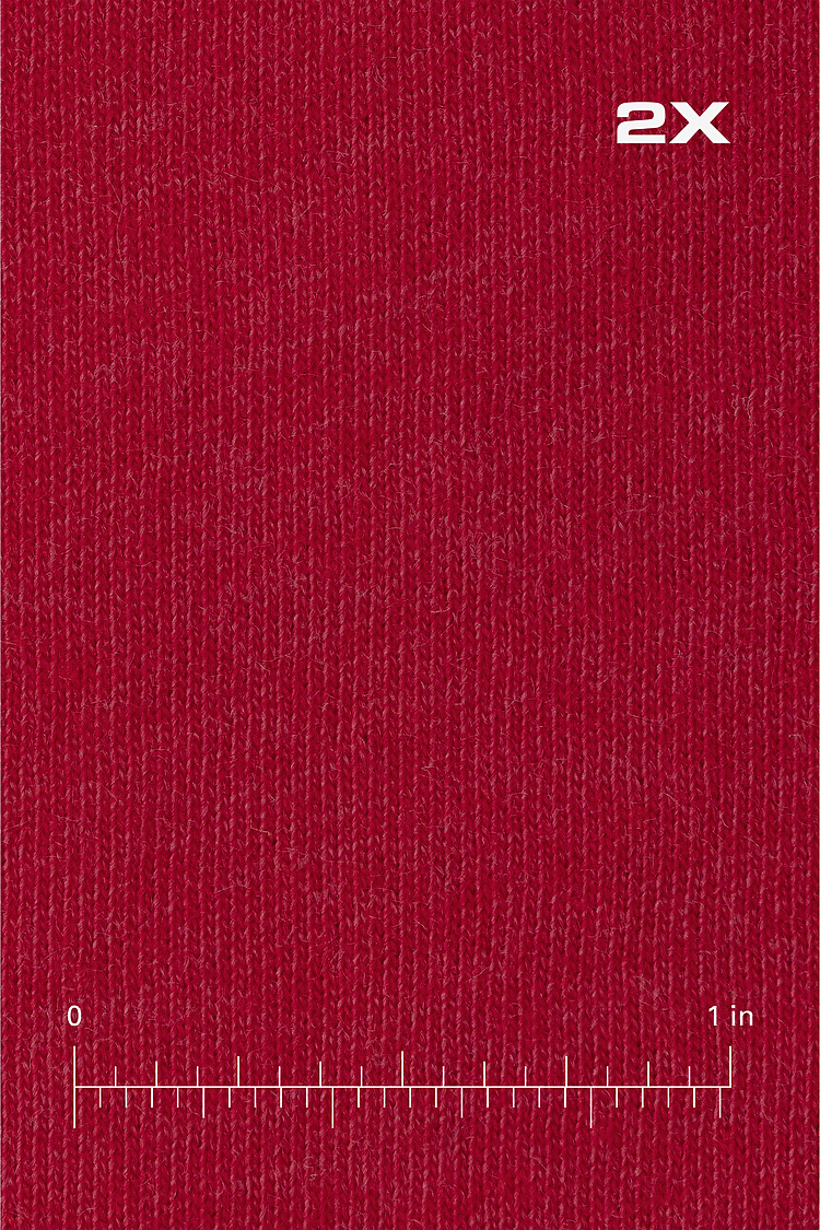 S/S  Cotton-Poly Tee 3.8 oz Heather Red