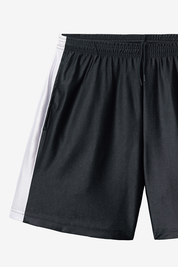 Heavy Dazzle Side Stripe Short Black/White