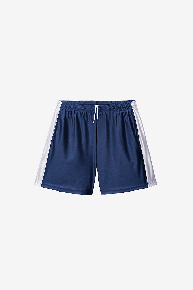 Heavy Dazzle Side Stripe Short Navy/White