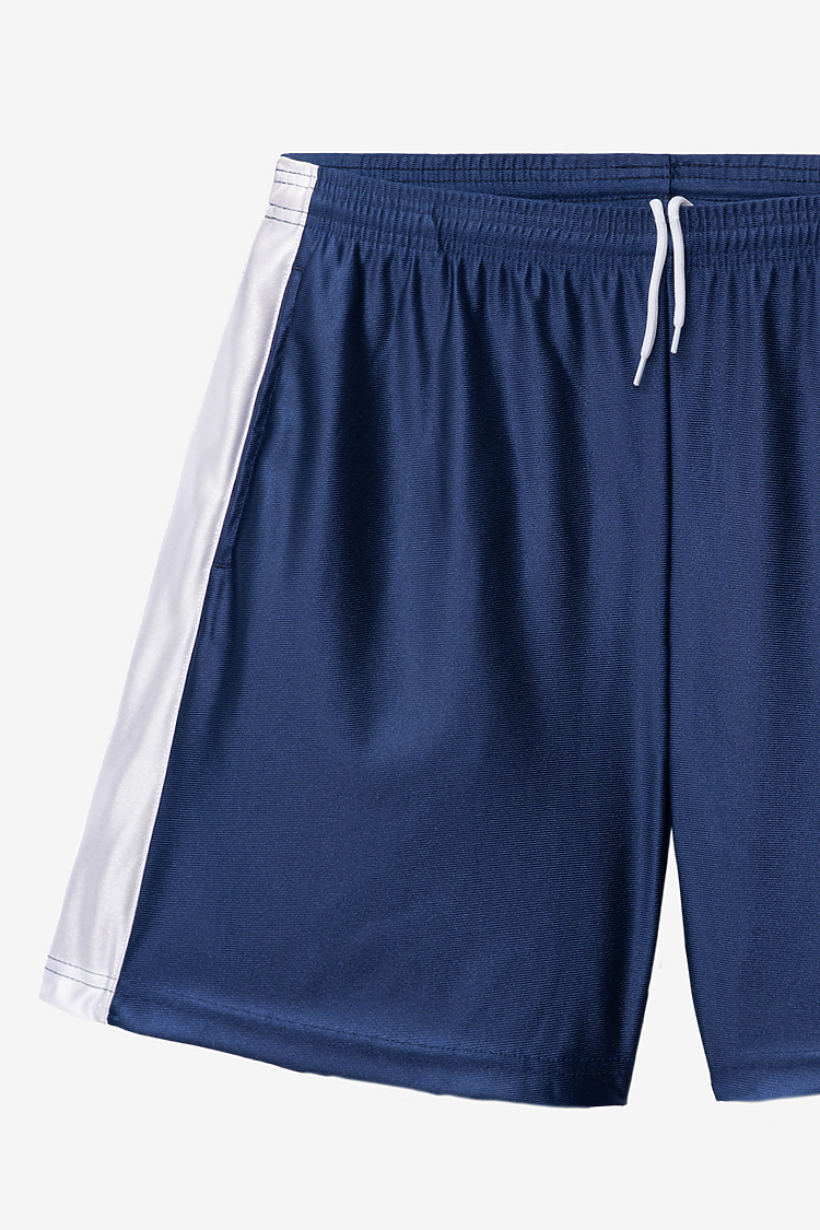 Heavy Dazzle Side Stripe Short Navy/White