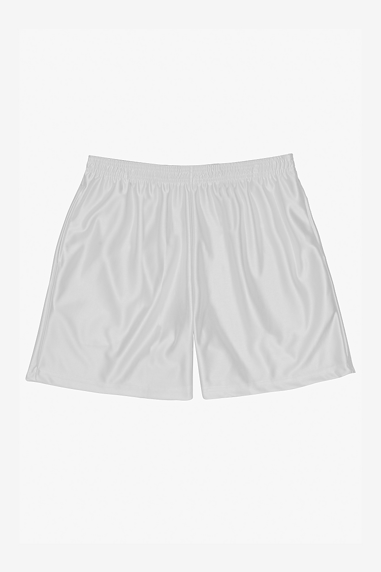 Heavy Dazzle Athletic Shorts White