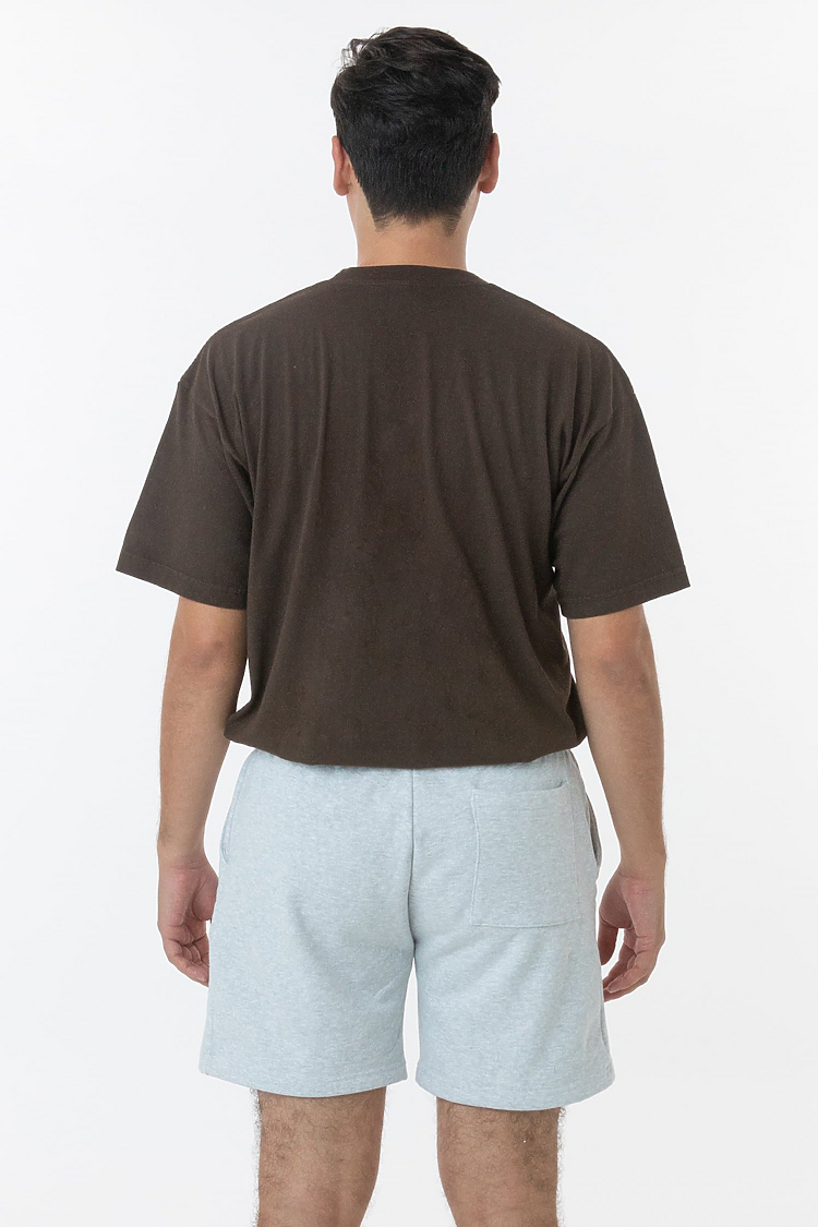 Heavy Fleece Mid Short ASH