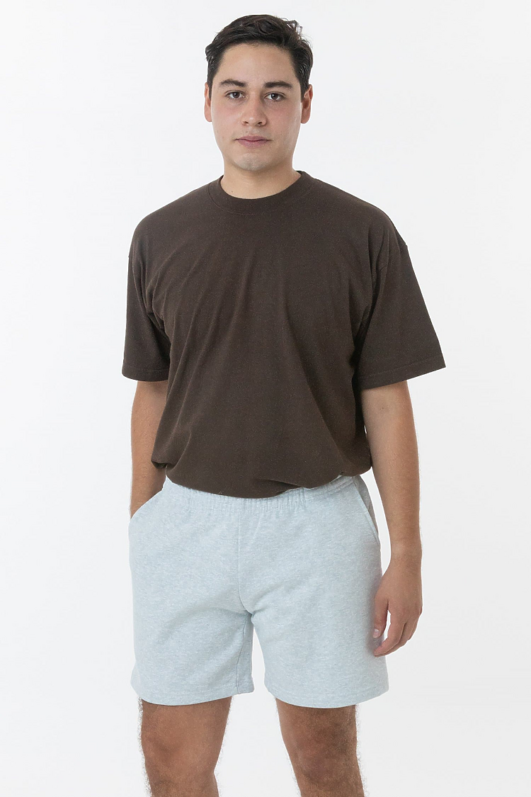 Heavy Fleece Mid Short ASH