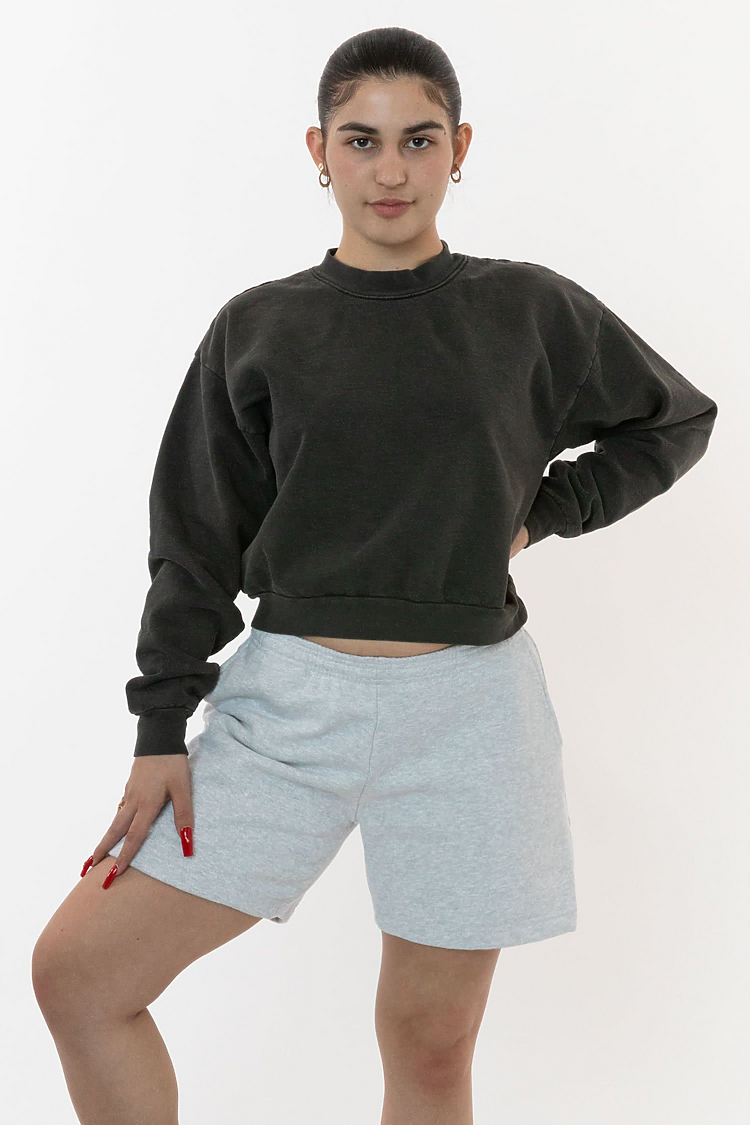 Heavy Fleece Mid Short ASH