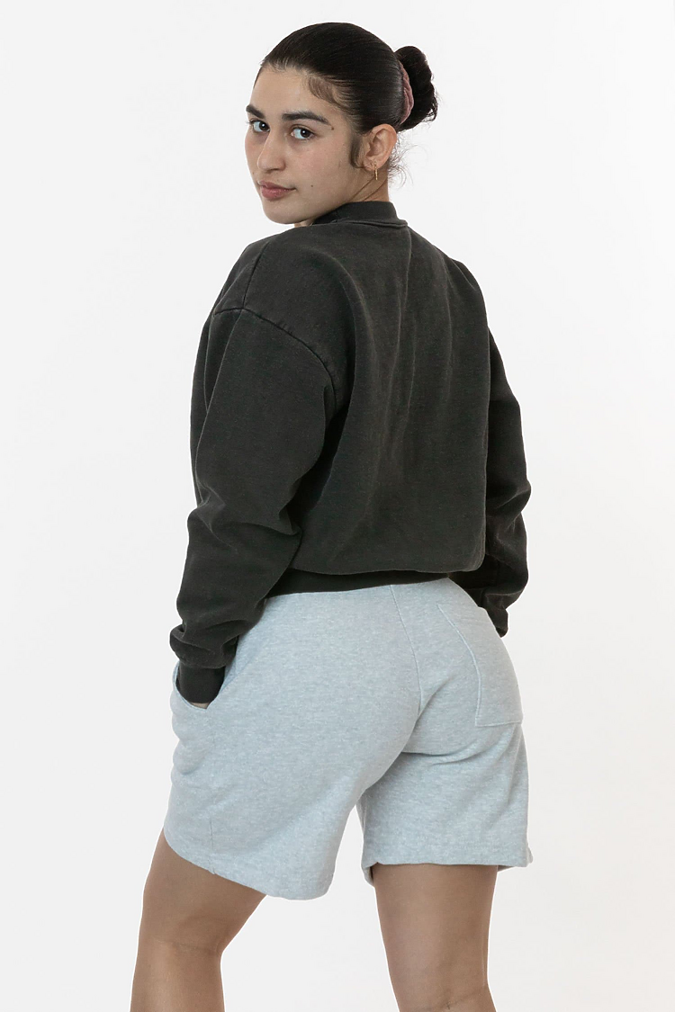 Heavy Fleece Mid Short ASH