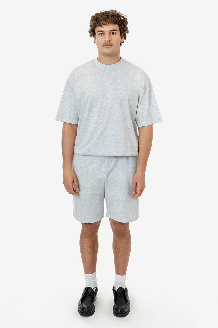 Heavy Fleece Mid Short ASH