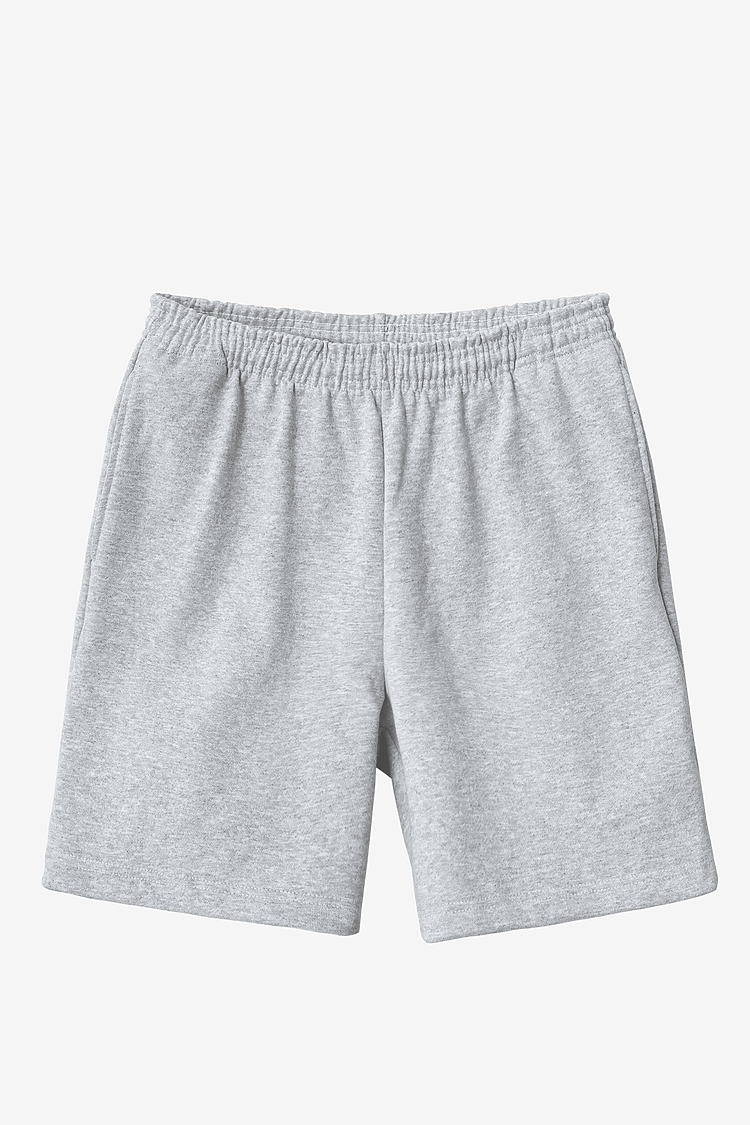 Heavy Fleece Mid Short ASH