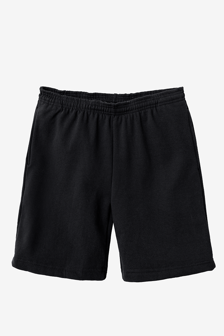 Heavy Fleece Mid Short Black