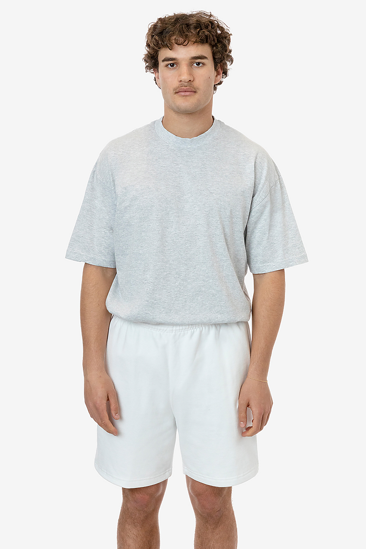 Heavy Fleece Mid Short White