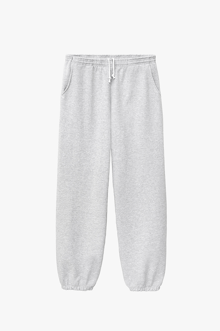 Heavy Fleece Sweatpant 14oz ASH
