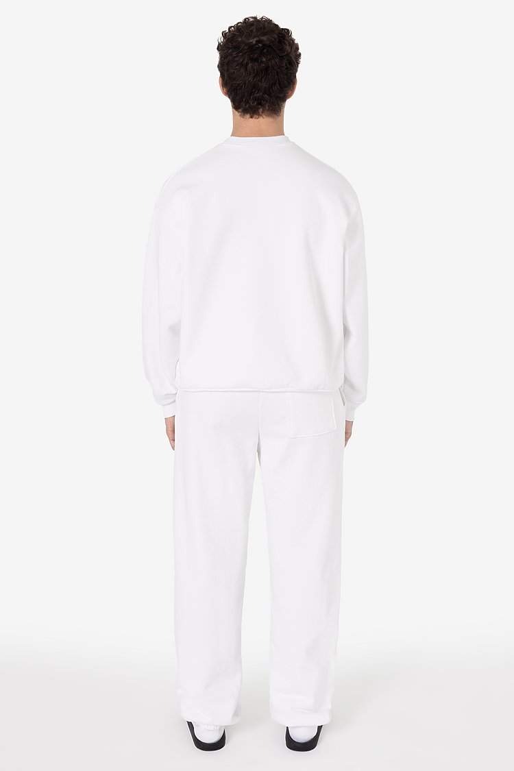Heavy Fleece Sweatpant 14oz White