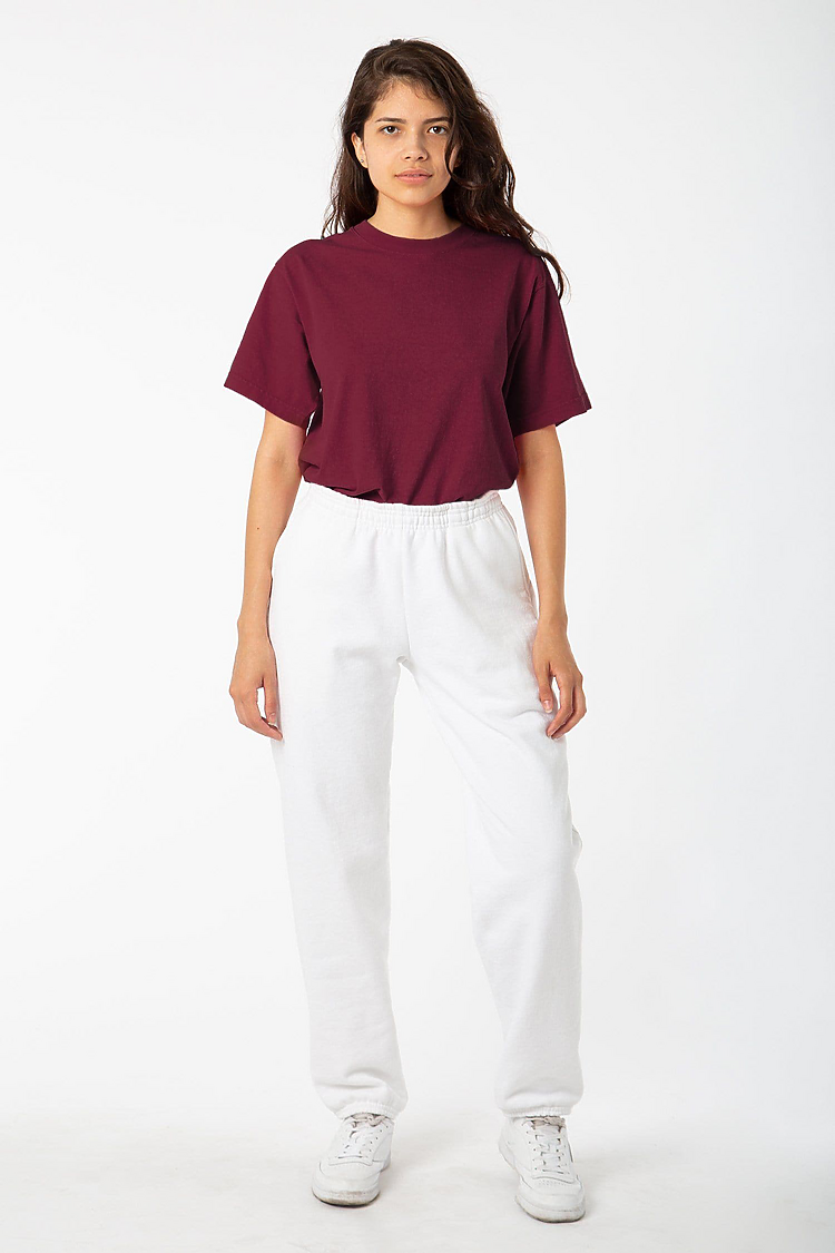 Heavy Fleece Sweatpant 14oz White