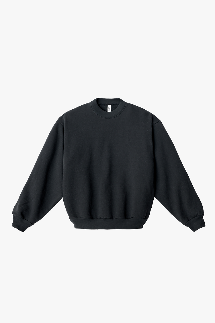 L/S Heavy Fleece PO Crew 14 oz NAVY