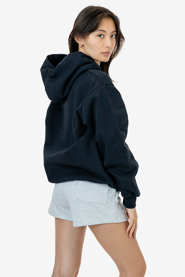 L/S HEAVY FLEECE HOOD PO 14 OZ NAVY