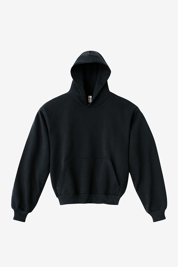 L/S HEAVY FLEECE HOOD PO 14 OZ NAVY