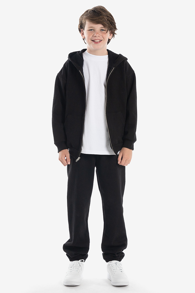 Toddler heavy fleece sweatpant Black