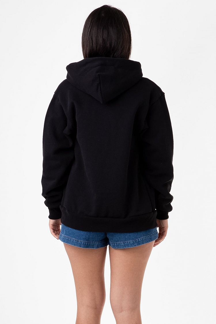 L/S Heavy Fleece Zip Up 14 oz Black