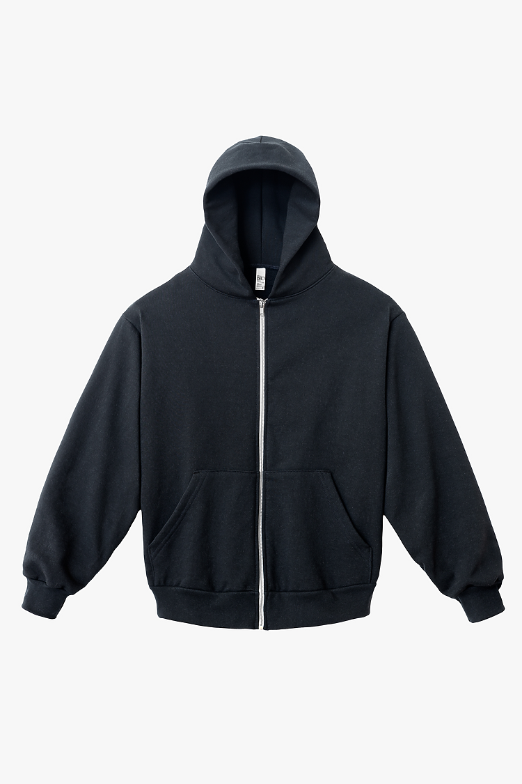 L/S Heavy Fleece Zip Up 14 oz NAVY
