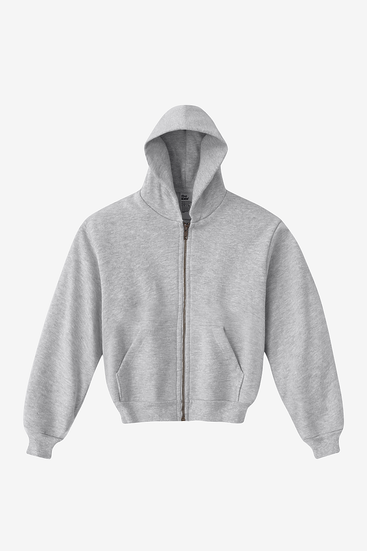 Kids 14oz HF Zip-Up Hoodie ASH