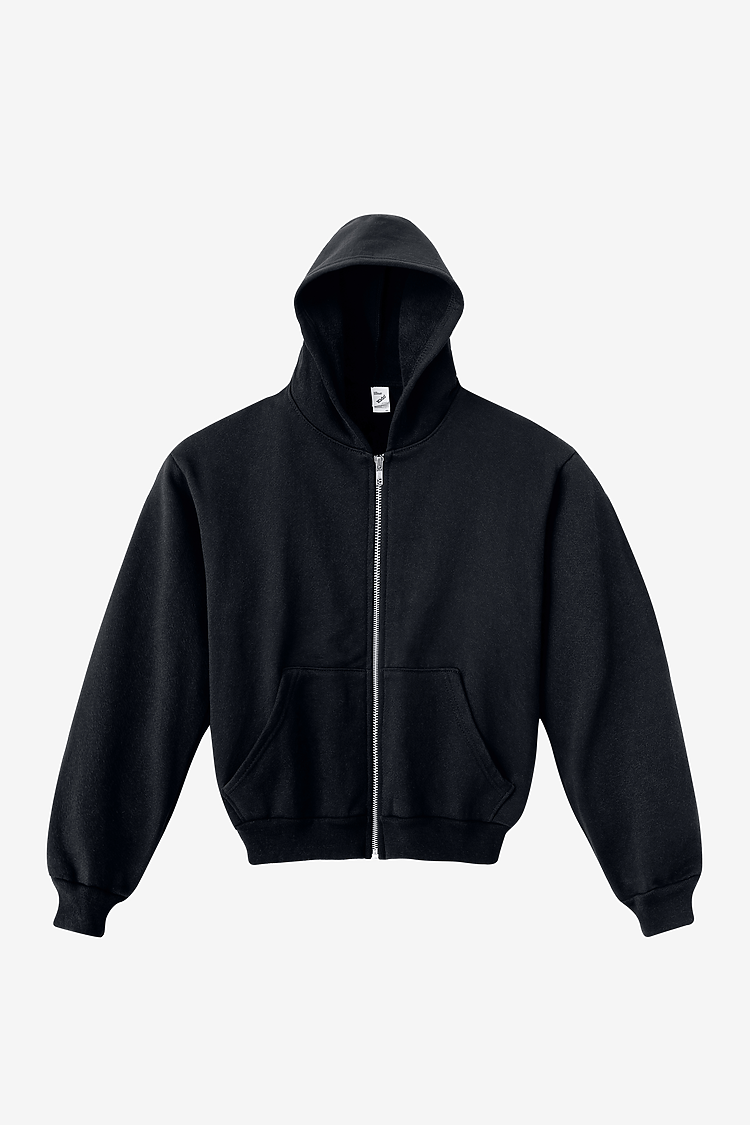 Kids 14oz HF Zip-Up Hoodie Black
