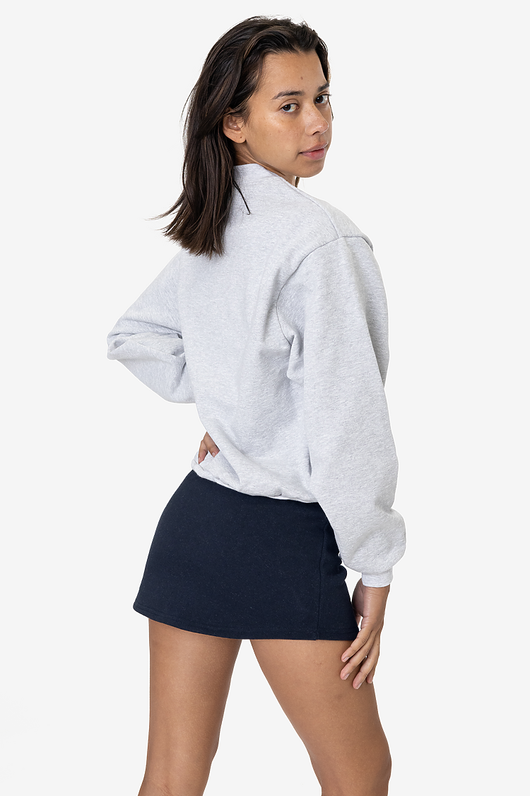 HEAVY FLEECE MINI SKIRT NAVY