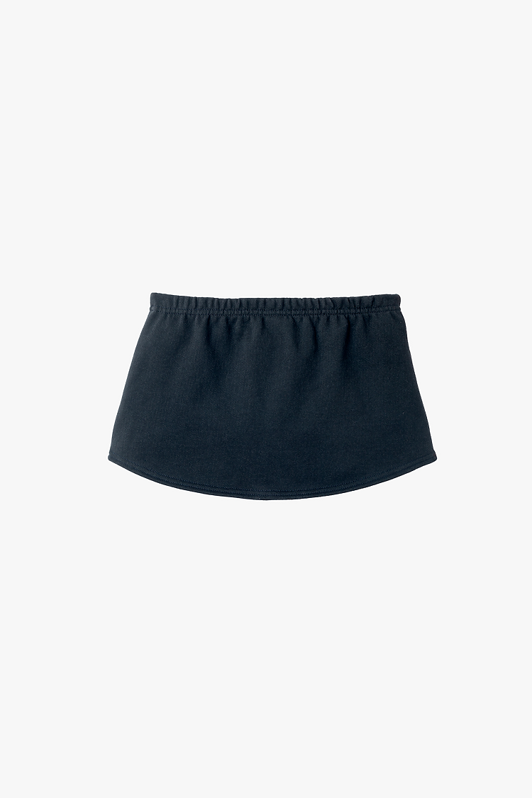 HEAVY FLEECE MINI SKIRT NAVY