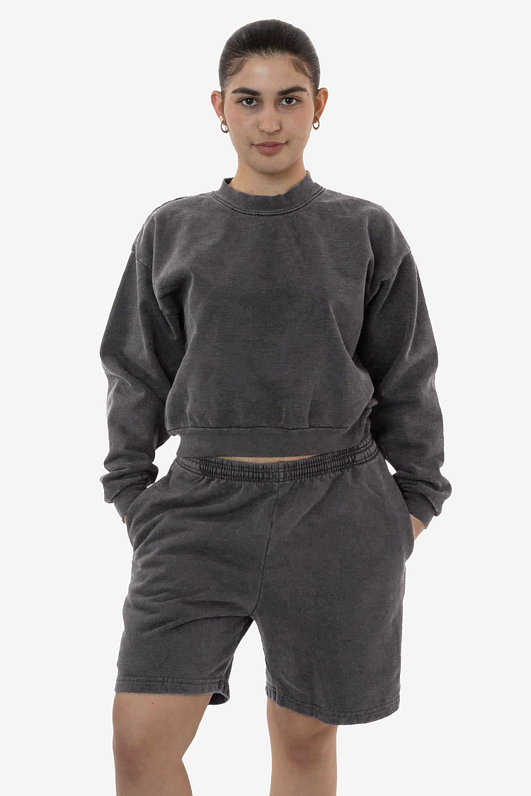 Heavy Fleece Mid Short VINTAGE BLACK