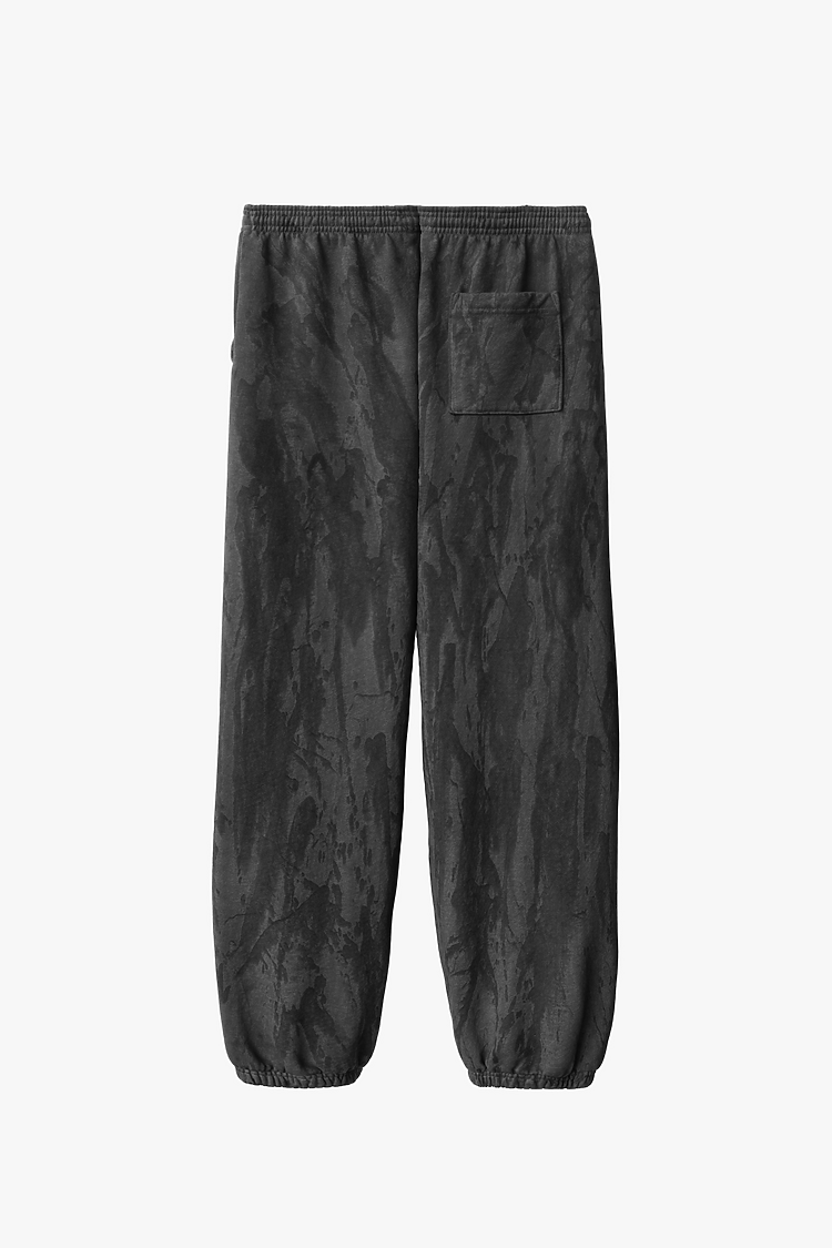 14 OZ FLCE SWEATPANT DRIP DYE BLACK
