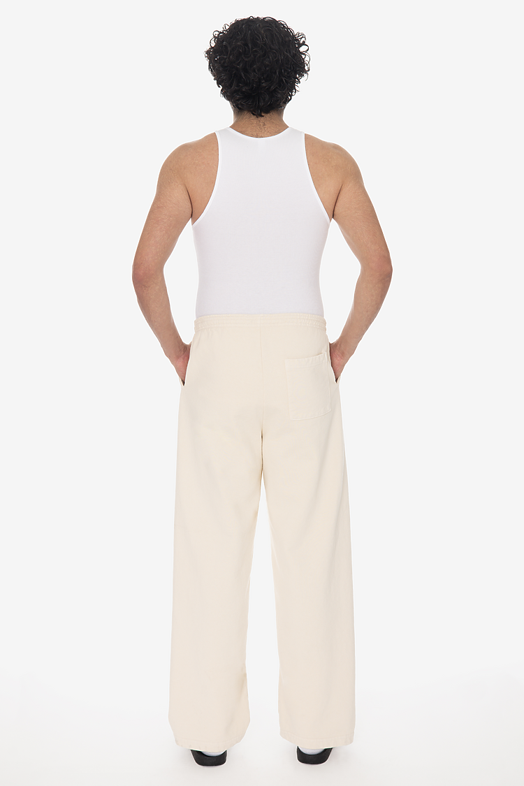 Straight Leg Sweatpant Creme