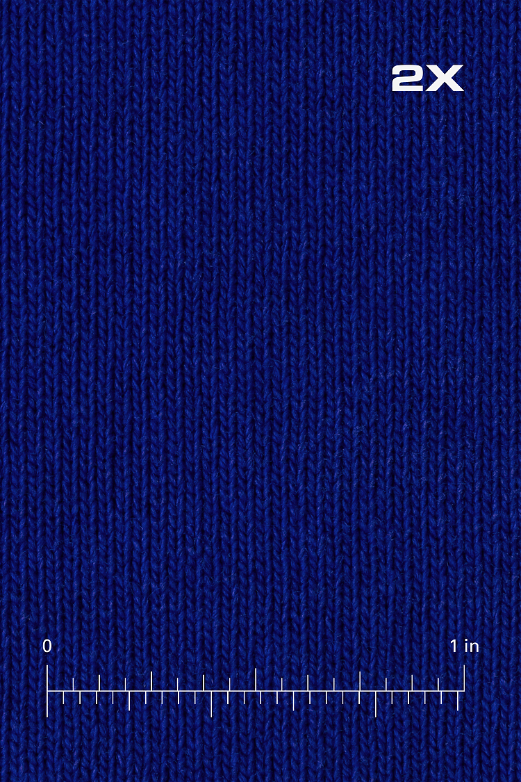 HF Cropped Mock Neck Pullover COBALT BLUE