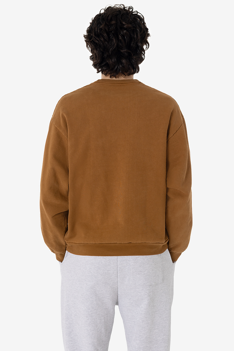 14oz L/S Heavy Fleece Pullover Brass