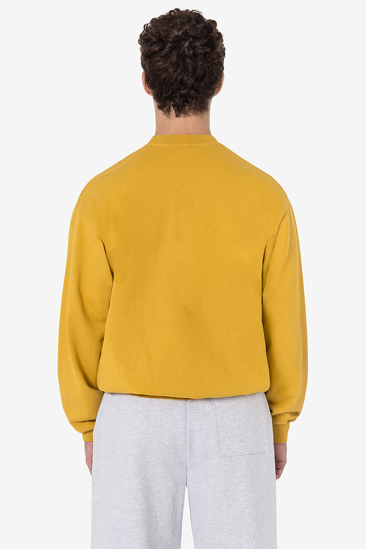 14oz L/S Heavy Fleece Pullover DIJON