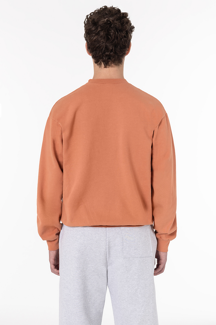 14oz L/S Heavy Fleece Pullover TERRACOTTA