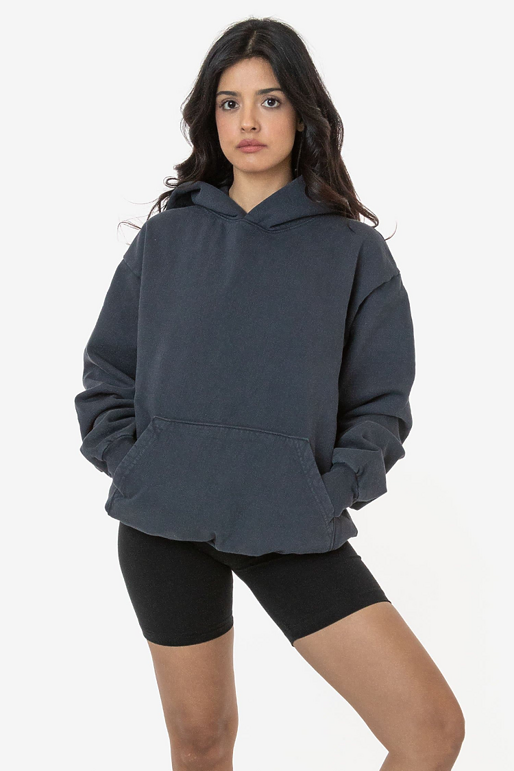 L/S Heavy Fleece Hood PO 14 oz DOLPHIN BLUE