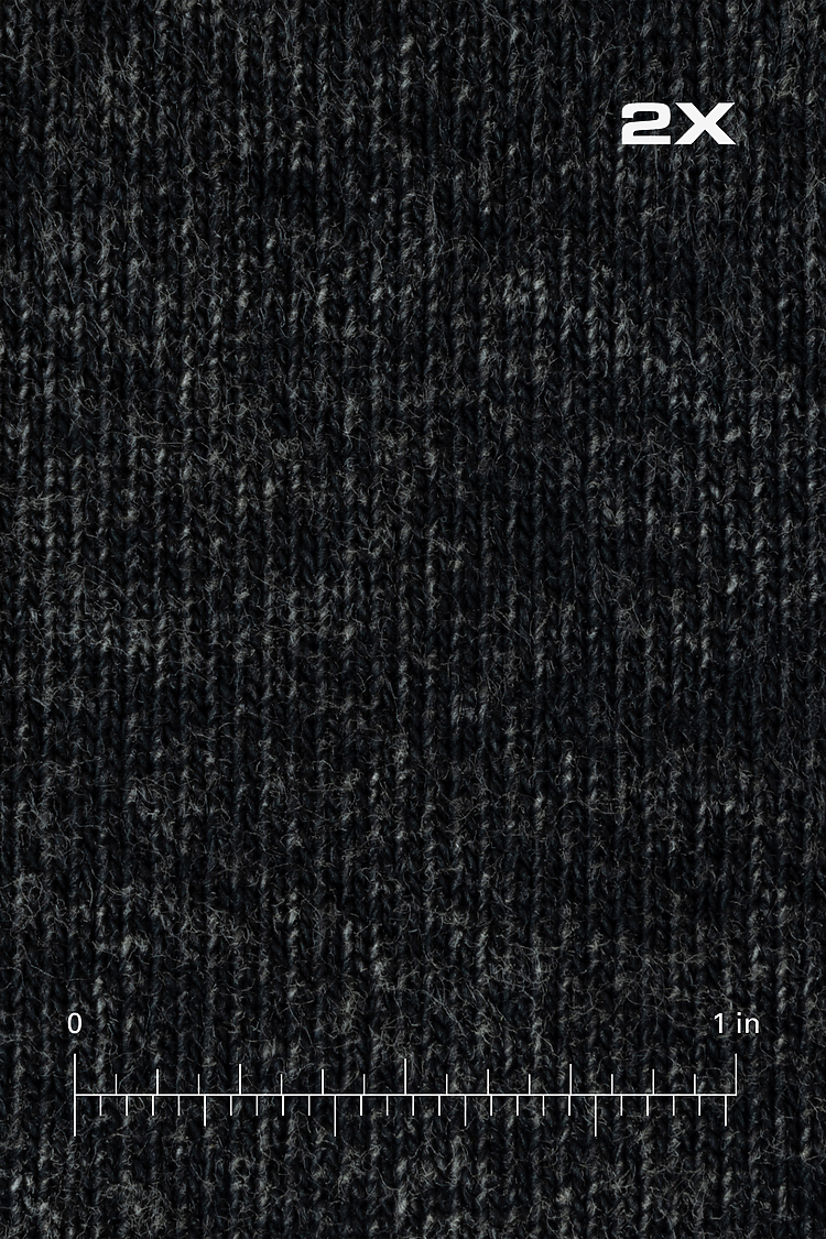 L/S MW HF Hooded PO 14 oz Carbon Black
