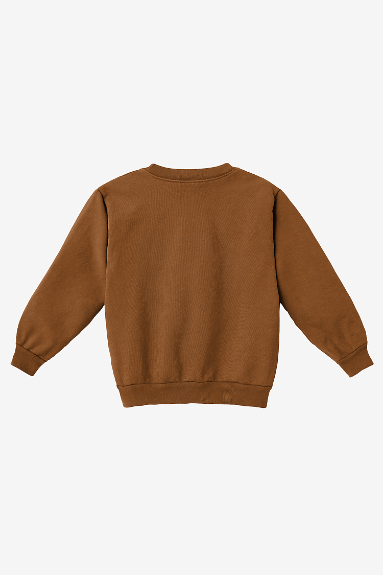 Kids Heavy Fleece Crewneck GINGER