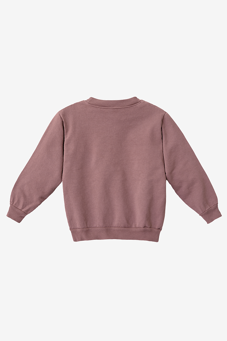 Kids Heavy Fleece Crewneck MAUVE