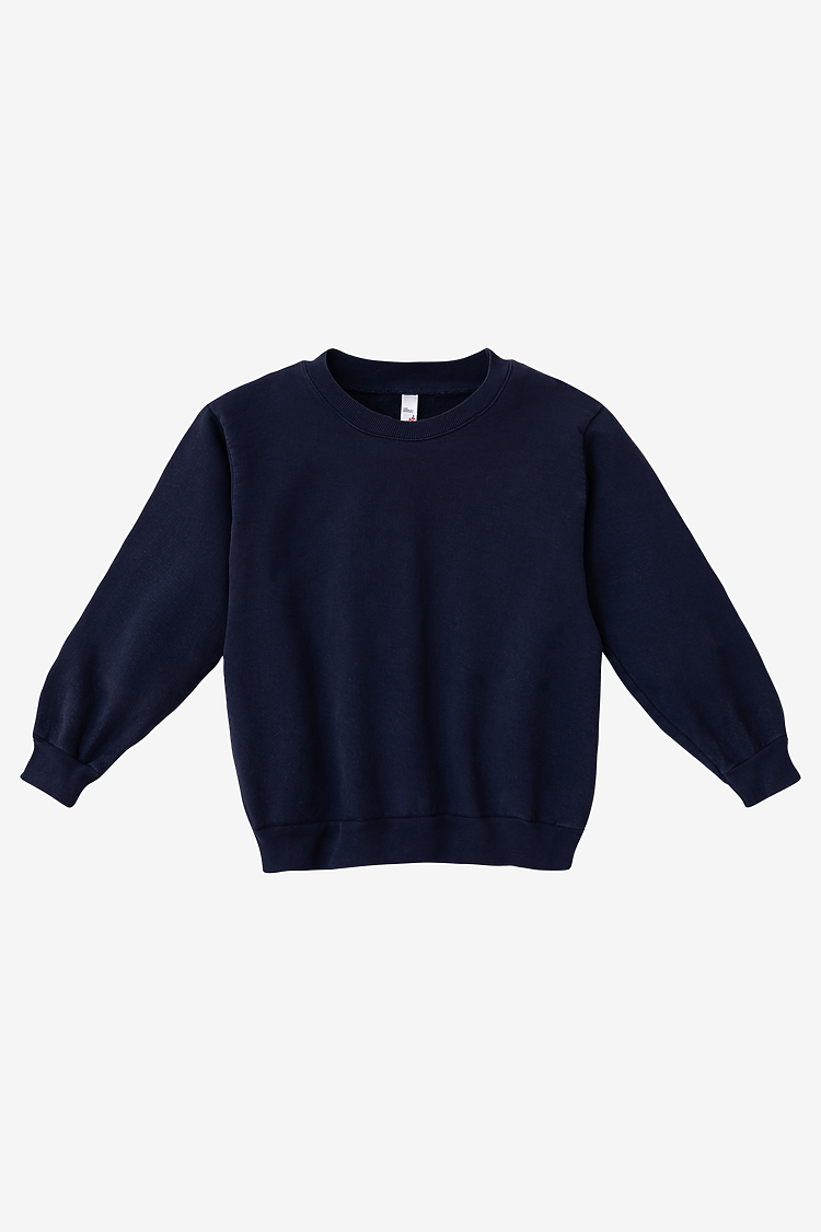Kids Heavy Fleece Crewneck NAVY