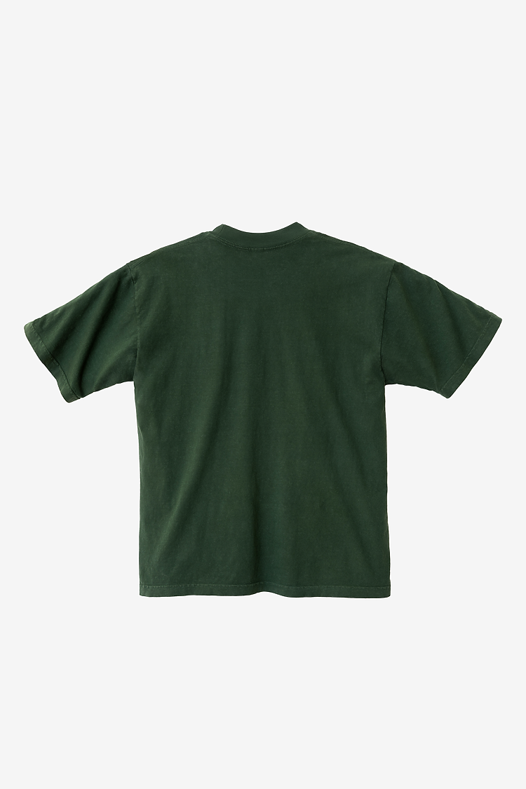 S/S Grmnt Dye Crew Neck 6.5oz IVY