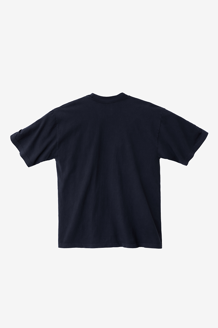 S/S Grmnt Dye Crew Neck 6.5oz NAVY