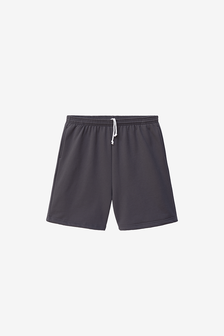 Mid Weight Fleece Mans Shorts Dolphin Blue