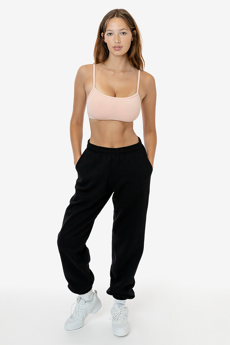10oz Fleece Wide Pant Black