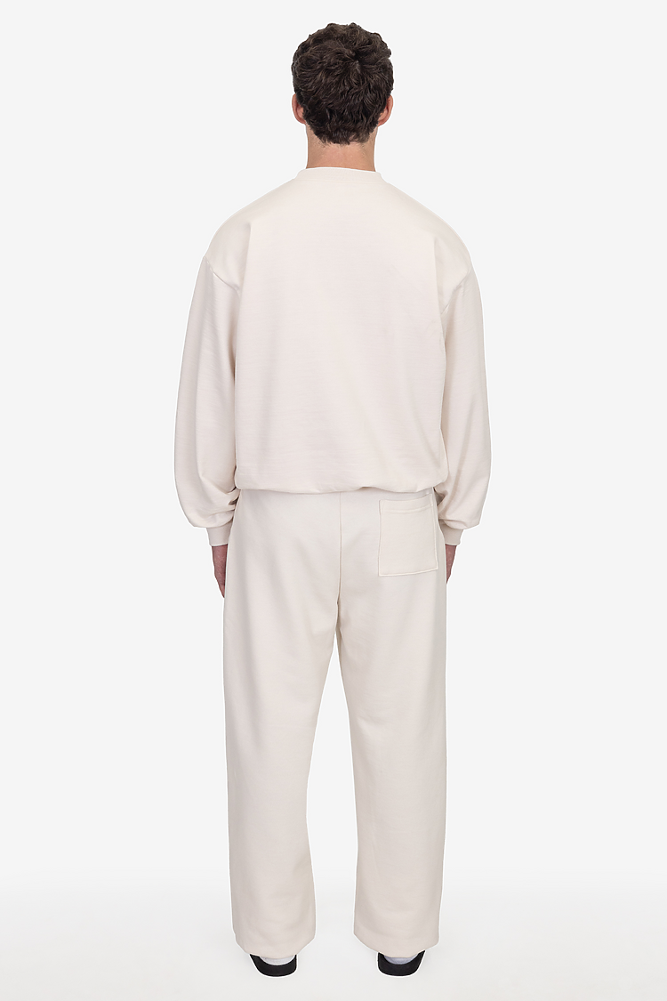 10oz Fleece Wide Pant CREME