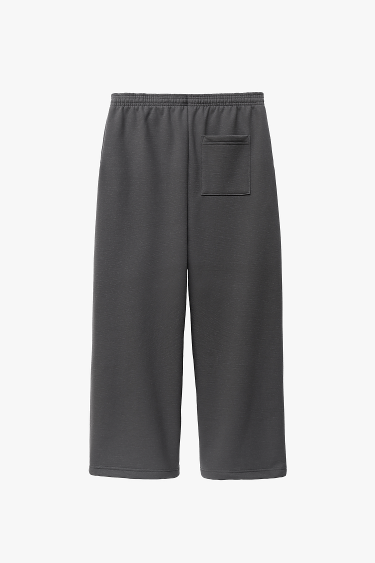 Open Bottom Sweatpant Dolphin Blue