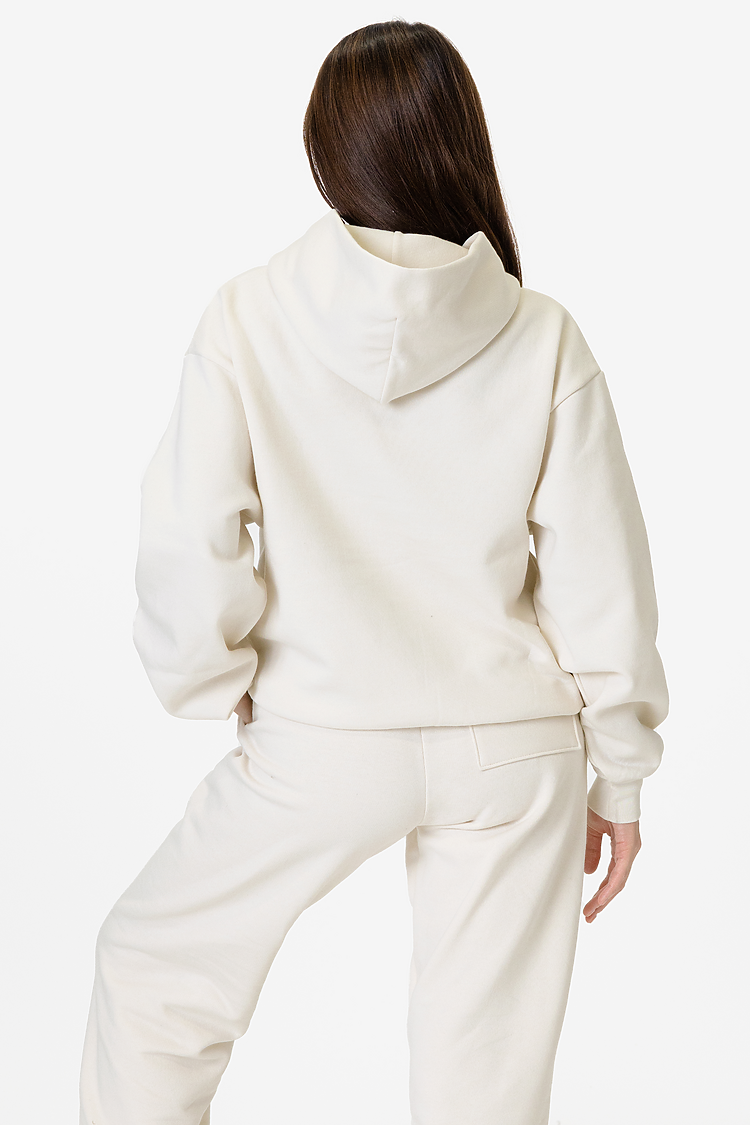 10oz Fleece Wide Hoodie CREME