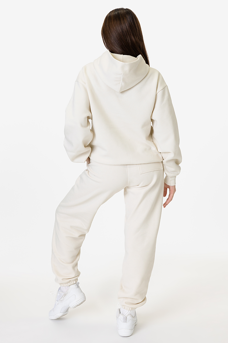 10oz Fleece Wide Hoodie CREME