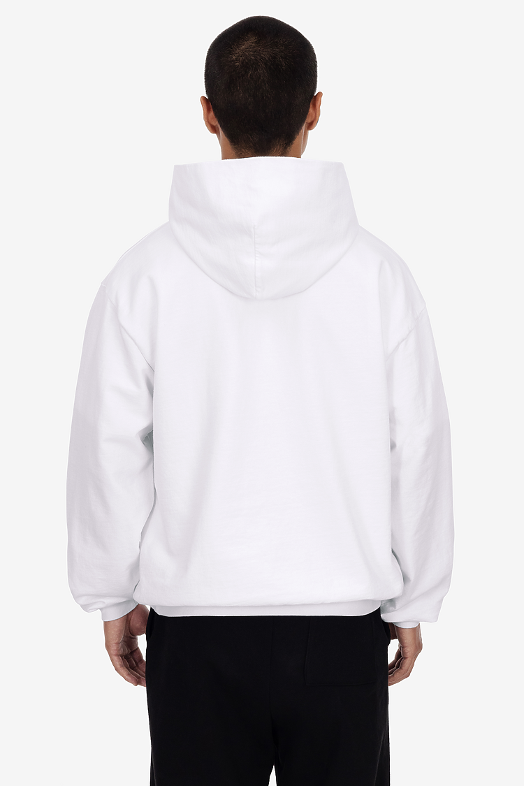 MW TERRY PO HOODY 9OZ White