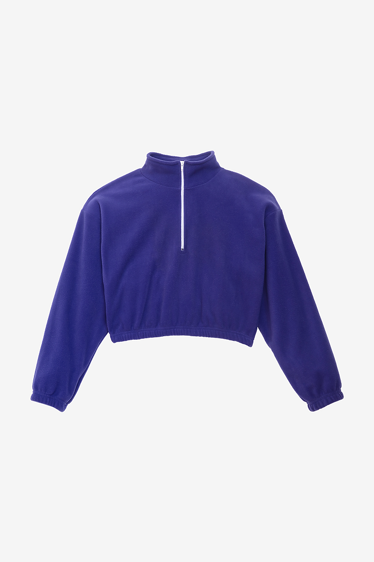 Fleece 1/4 Zip Up PURPLE