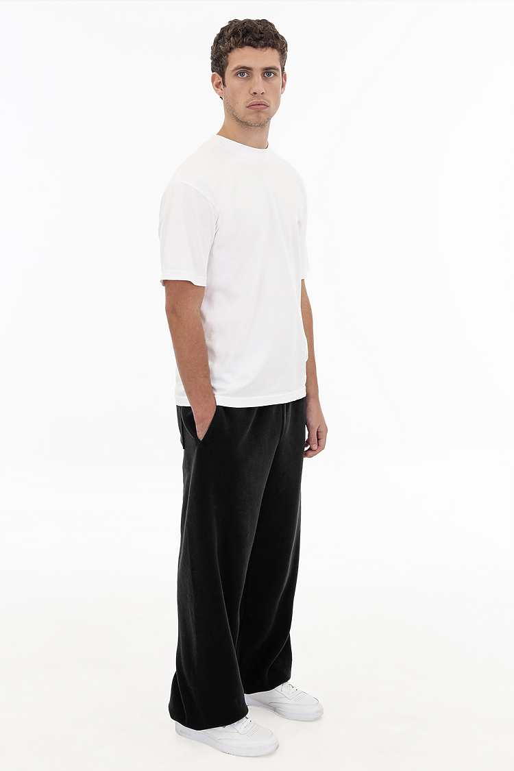 Polar Fleece Sweatpants Black