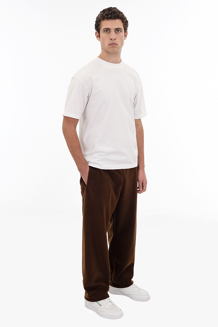 Polar Fleece Sweatpants BROWN